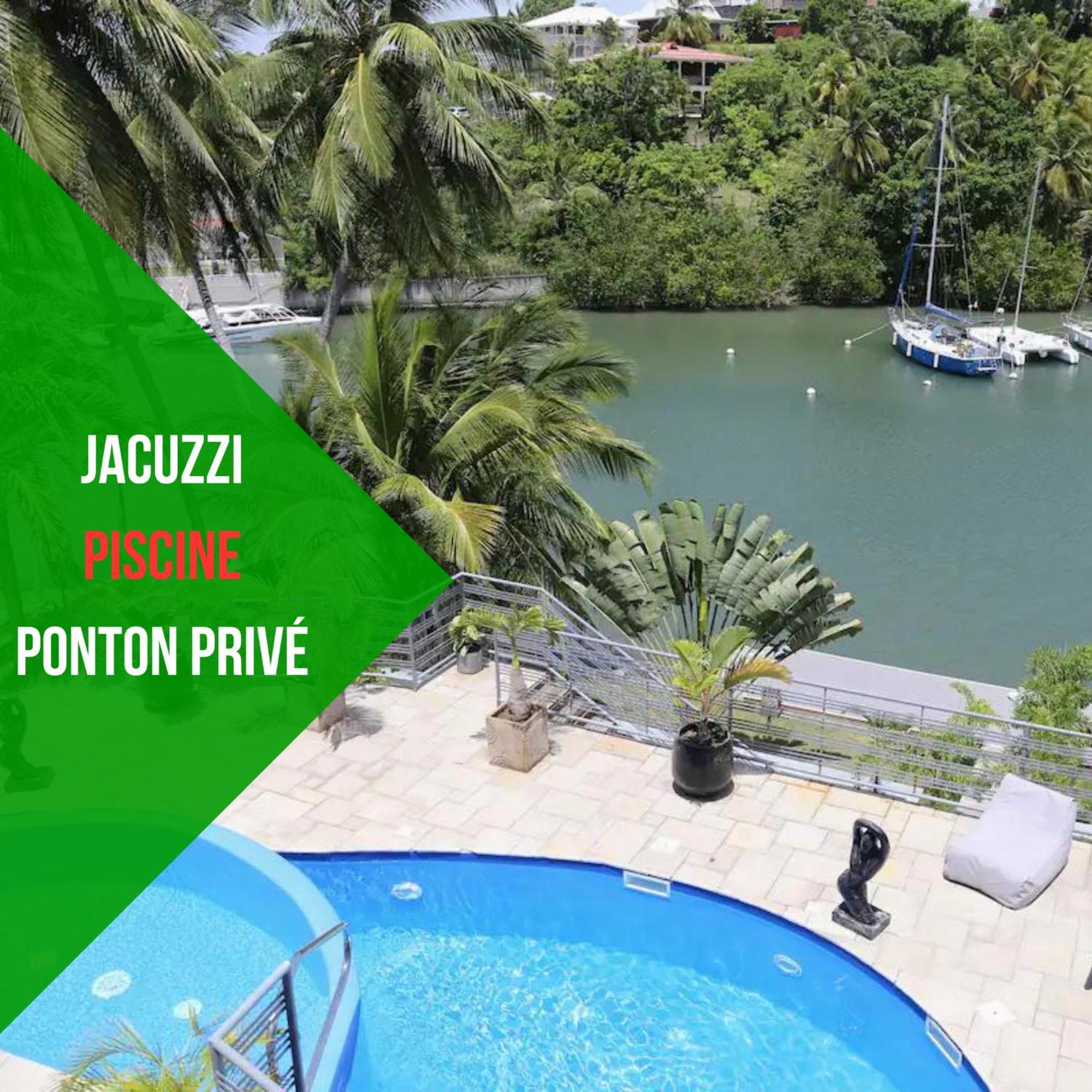 Villa Evasion, Piscine Jacuzzi Et Ponton Prive Le Gosier  Exterior photo